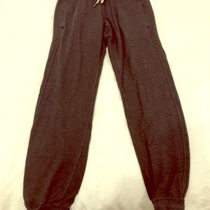 Lululemon dark gray cotton sweatpants